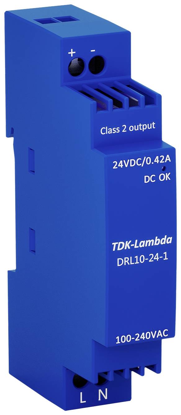 TDK -Lambda DRL-10-24-1 Hutschienen-Netzteil (DIN-Rail) 24 V 0.42 A 10 W