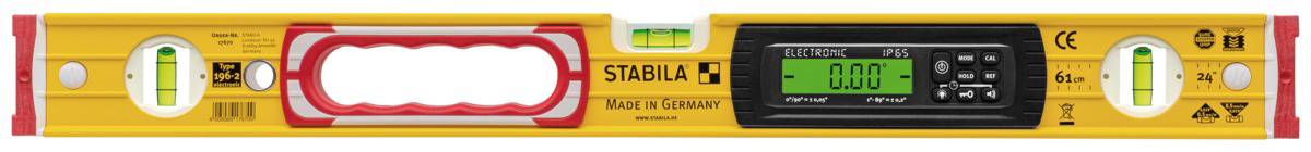 Stabila TECH 196 electronic IP 65 17673 Digitale Wasserwaage inkl. Tasche 122 cm 0.50 mm/m-3