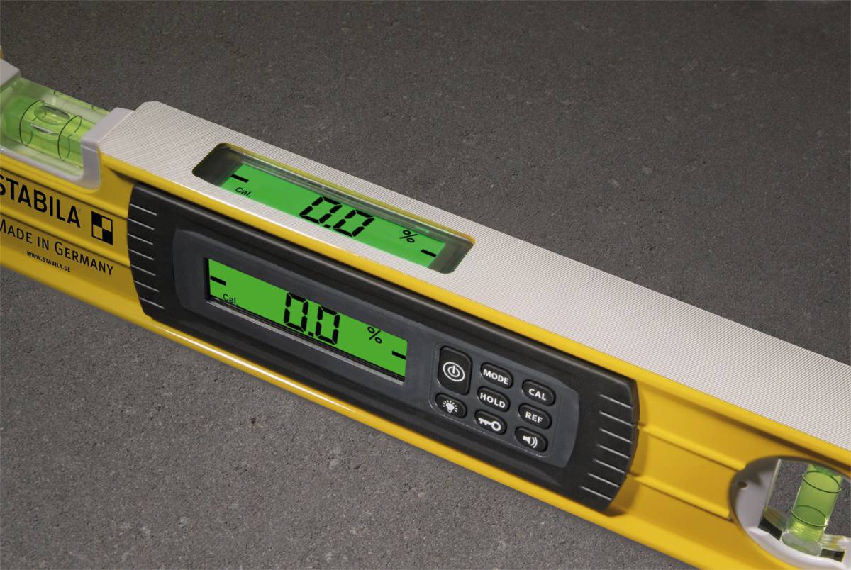 Stabila TECH 196 electronic IP 65 17673 Digitale Wasserwaage inkl. Tasche 122 cm 0.50 mm/m-6