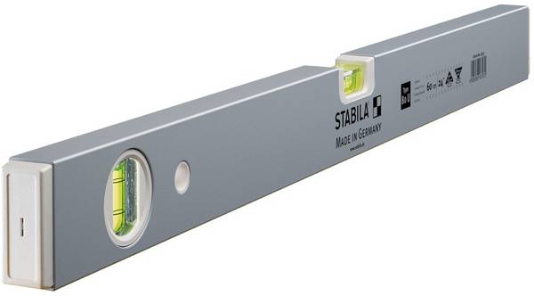 Stabila Type 80 U 18797 Leichtmetall-Wasserwaage 60 cm 0.5 mm/m