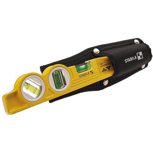 Stabila Type 81 SV REM W45 Torpedo 16672 Leichtmetall-Wasserwaage mit Magnet 25 cm