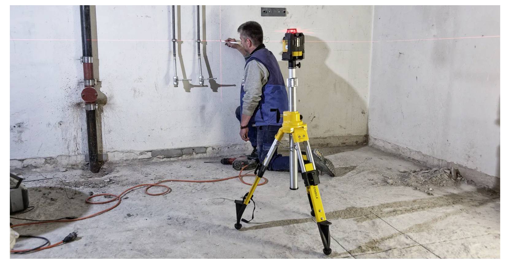 Stabila 18195 Kurbelstativ Höhe (max.)=170 cm-2