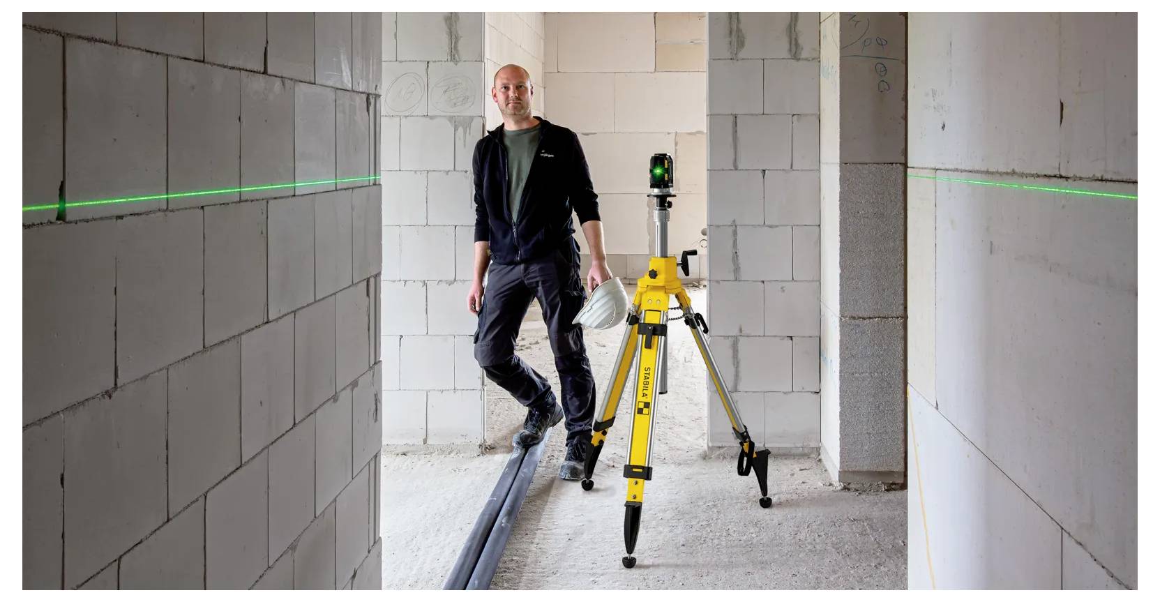 Stabila 18195 Kurbelstativ Höhe (max.)=170 cm-3