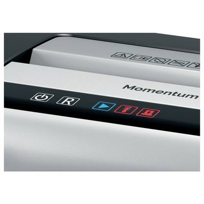 Rexel Momentum X406 Aktenvernichter 6 Blatt Mikroschnitt 4 x 28 mm P-4 15 l Vernichtet auch Heftklammern, Büroklammern-4