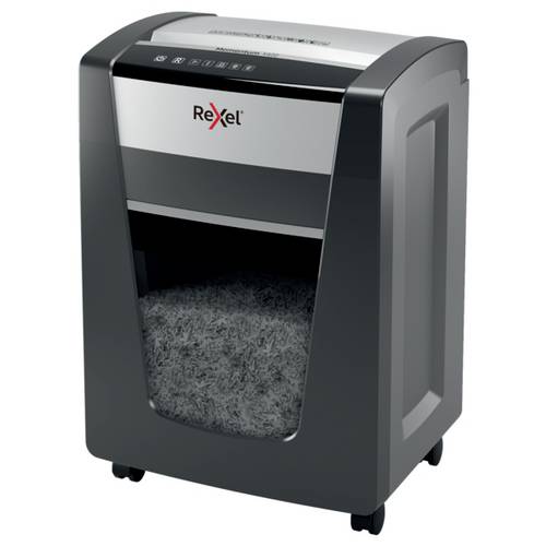Thumbnail - Rexel Momentum X420 Aktenvernichter 20 Blatt Mikroschnitt 4 x 40 mm P-4 30 l Vernichtet auch Heftklammern, Büroklammern