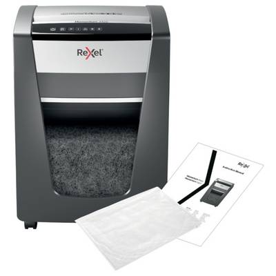 Rexel Momentum X420 Aktenvernichter 20 Blatt Mikroschnitt 4 x 40 mm P-4 30 l Vernichtet auch Heftklammern, Büroklammern-2