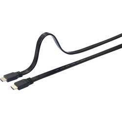 Image of SpeaKa Professional HDMI Anschlusskabel HDMI-A Stecker, HDMI-A Stecker 5.00 m Schwarz SP-7541956 Audio Return Channel,