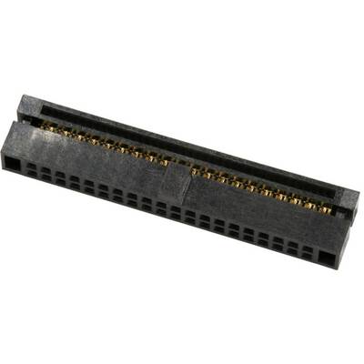 econ connect PC40G1 Pfosten-Steckverbinder  Rastermaß: 1.27 mm Polzahl Gesamt: 40 Anzahl Reihen: 2 1 St. Tray