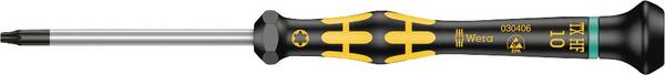 Wera 1567 ESD Micro ESD Torx-Schraubendreher Größe (Schraubendreher) T 10 Klingenlänge: 60 mm  1 St.