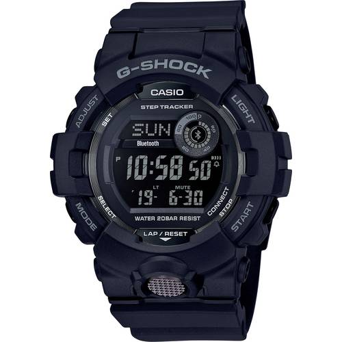 Thumbnail - Casio Elektronik Armbanduhr GBD-800-1BER (L x B x H) 15.5 x 48.6 x 54.1 mm Schwarz Gehäusematerial=Harz Material (Armban...