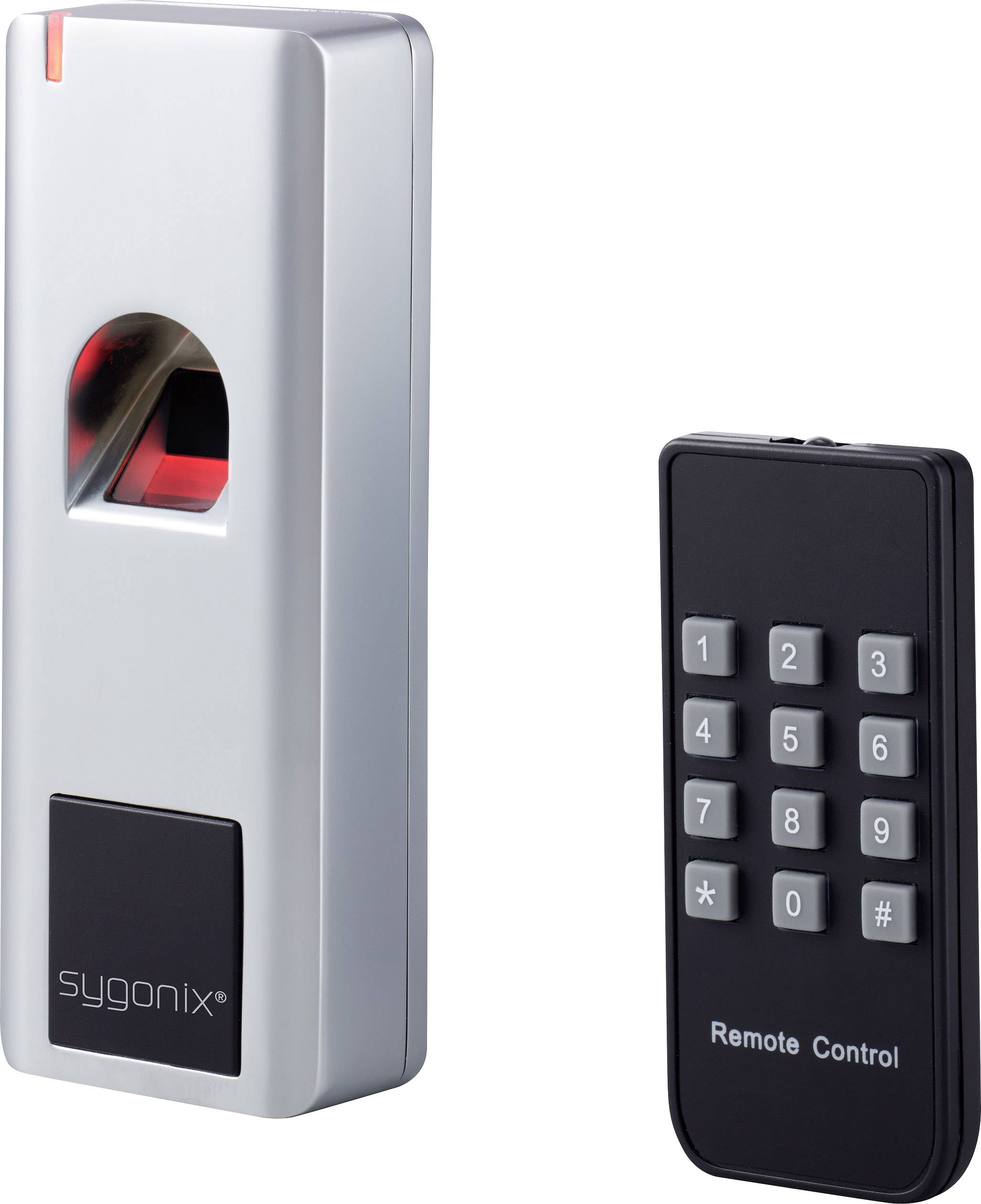 CONRAD Sygonix SY-3776414 Fingerprint/RFID Zugangssystem Aufputz 12 V/DC IP66