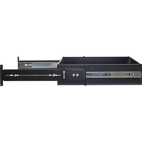 Intellinet 714938 19 Zoll Netzwerkschrank-Schublade 2 HE Geeignet für Schranktiefe: ab 450 mm Schwarz (RAL 9005)