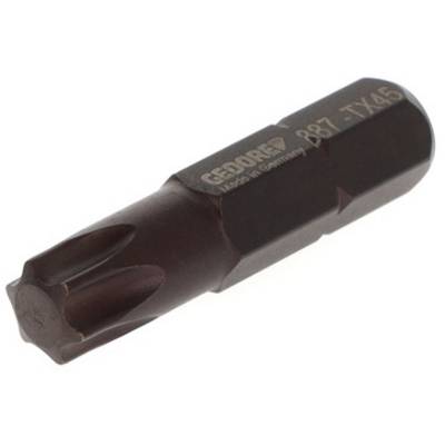 Torx Bit Gedore R887-TX45 mit sechszackiger Spitze, markiert mit 'Made in Germany'.