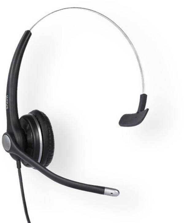 SNOM A100M Mono  On Ear Headset kabelgebunden Mono Mehrfarbig Noise Cancelling  Telefon