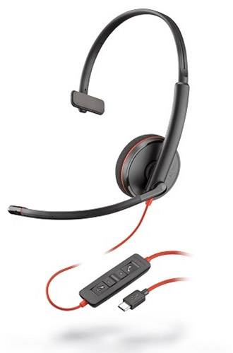 Plantronics Headset Blackwire C3210 monaural USB-C-0