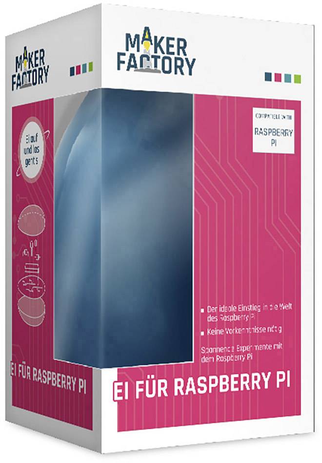 MAKERFACTORY 15043 Raspberry Pi Ei Lernpaket ab 14 Jahre-1