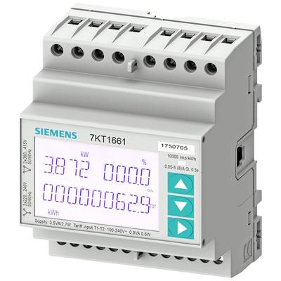 Ein digitales Energiemessgerät mit Anzeige zeigt 3.872 kW und 62,9 kWh an. Mehrere terminale Anschlussmöglichkeiten sind sichtbar.