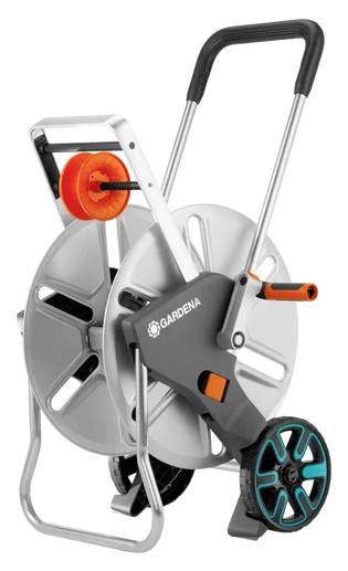 GARDENA 18550-20 CleverRoll L Easy Metall Carrello avvolgitubo 1 pz. Argento