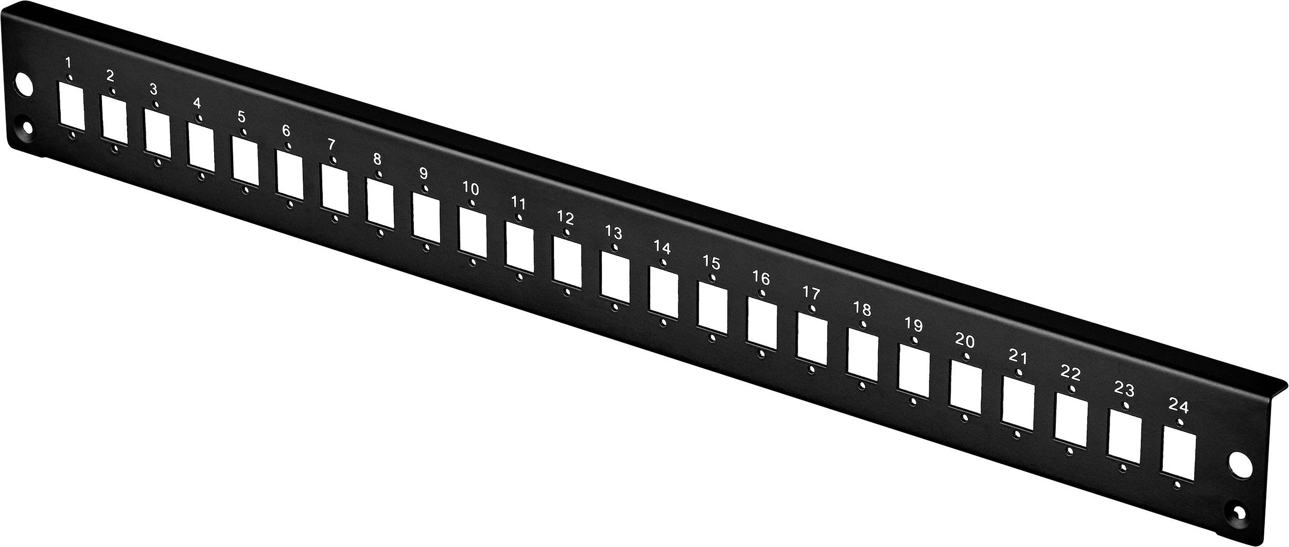 RENKFORCE Patchbox-Frontblende 24 Port Unbestückt Renkforce