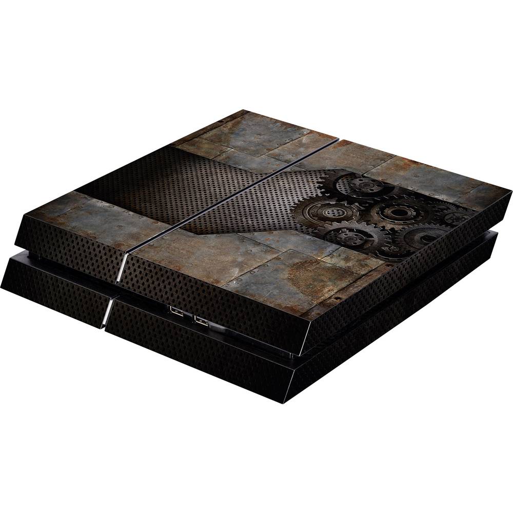 Cover PS4 Software Pyramide Skin fÃ¼r PS4 Konsole Rusty Metal