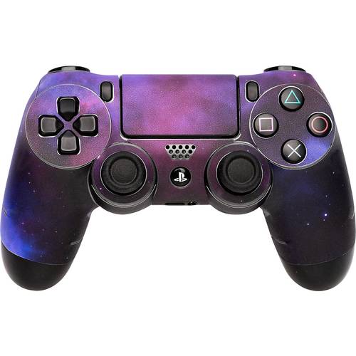 Software Pyramide Controller Skin Galaxy Violet Cover PS4