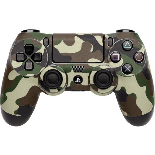 Software Pyramide Controller Skin Camo Green Cover PS4
