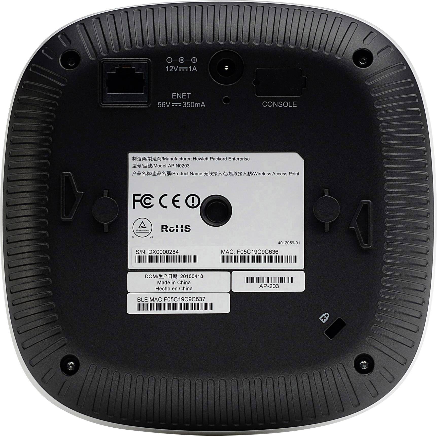 Hewlett Packard Enterprise JW797A AP-315 WIRELESS ACCESS POINT WLAN Access-Point 2.4 GHz, 5 GHz-1