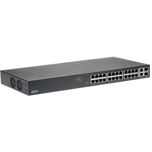 Thumbnail - AXIS Axis T8524 PoE+ Network Switch - Switch Managed Netzwerk Switch
