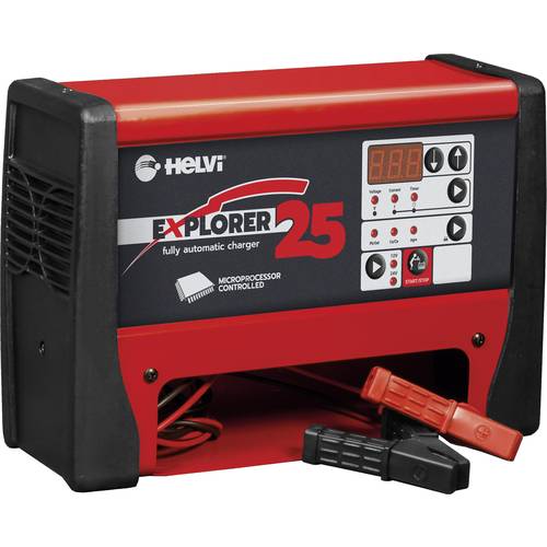 Helvi 77250 Kfz-Ladegerät 12 V, 24 V 25 A, 12.5 A 25 A, 12.5 A