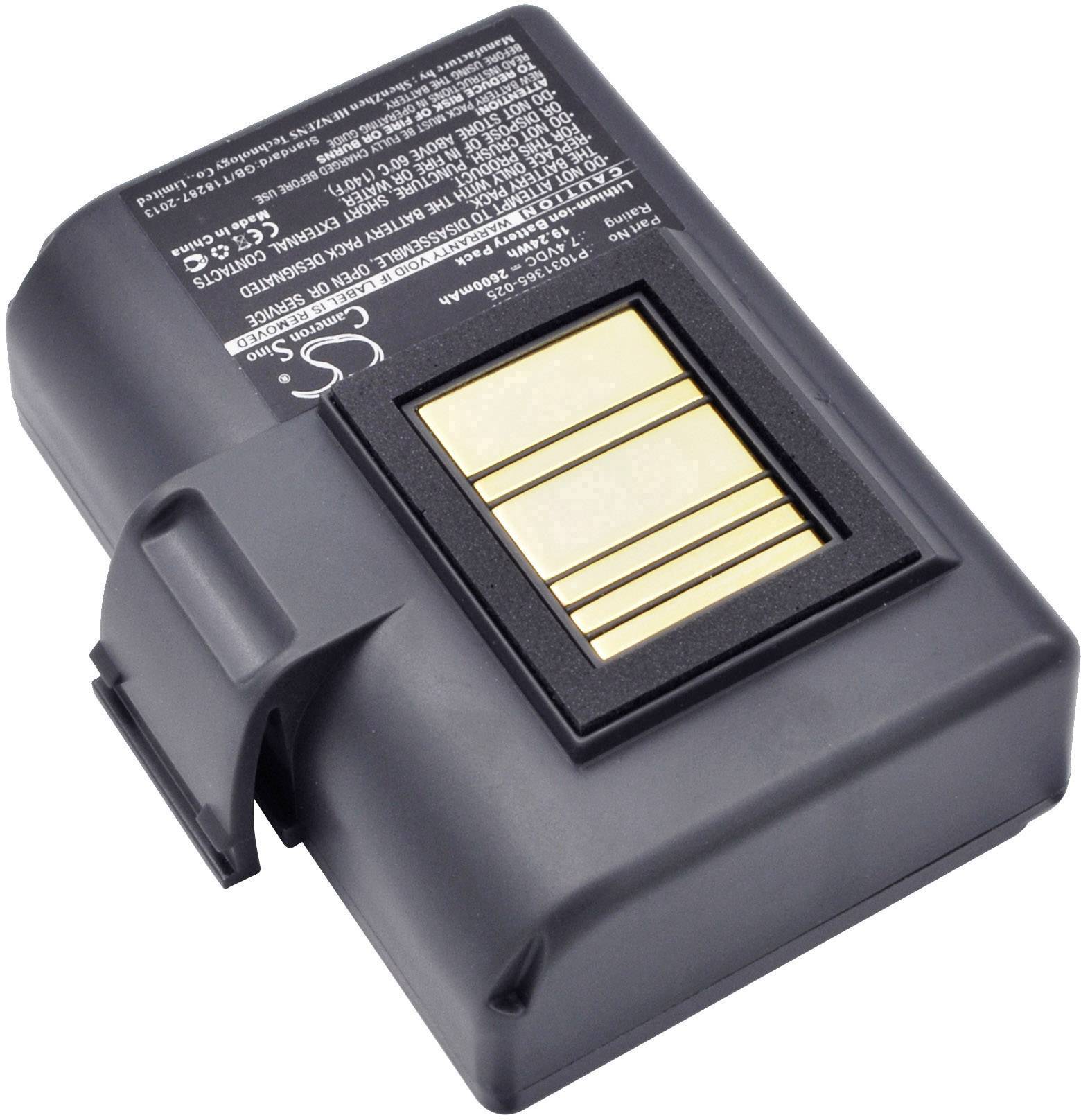 Beltrona BELZQL220BX Drucker-Akku 7.4 V 2600 mAh ersetzt Original-Akku (Original) P1023901, P1023901-LF, P1031365-025