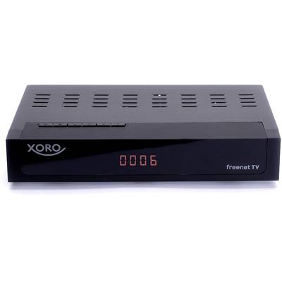 Xoro HRT 8770 TWIN Hybrid DVB-C & DVB-T Kombo-Receiver Aufnahmefunktion, Kartenleser, Deutscher DVB-T2 Standard (H.265),