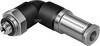 FESTO Steckverschraubung gewinkelt QSKL-M5-6 153295 -0.95 bis 14 bar Außengewinde M5