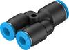 FESTO Y-Verbinder 130813 QSY-8-6-50 Rohr-Ø: 8 mm 1 St.