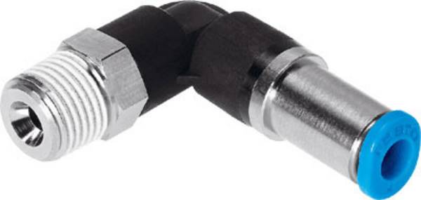 FESTO Steckverschraubung gewinkelt QSKL-3/8-12 153437  -0.95 bis 14 bar Außengewinde R3/8