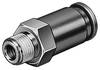 FESTO Rückschlagventil 153447 HB-1/8-QS-4 Gehäusematerial Messing (vernickelt) 1 St.