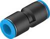 FESTO Gerade-Verbinder 130689 QS-10-50 Rohr-Ø: 10 mm 1 St.