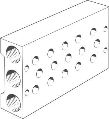 Připojovací blok FESTO PRS-1/8-5-B