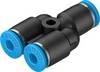 FESTO Y-Verbinder 130807 QSY-4-100 Rohr-Ø: 4 mm 1 St.