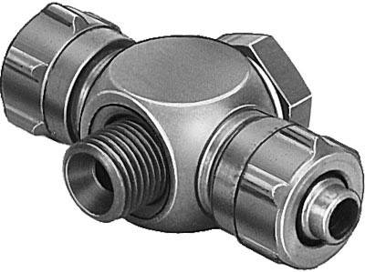FESTO T-Verbinder 4485 TCK-1/8-PK-4 Außengewinde: 1/8" Rohr-Ø: 2.9 mm 1 St.
