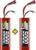 Conrad energy Modellbau-Akkupack (LiPo) 7.4 V 5000 mAh Zellen-Zahl: 2 30 C Box Hardcase T-Buchse