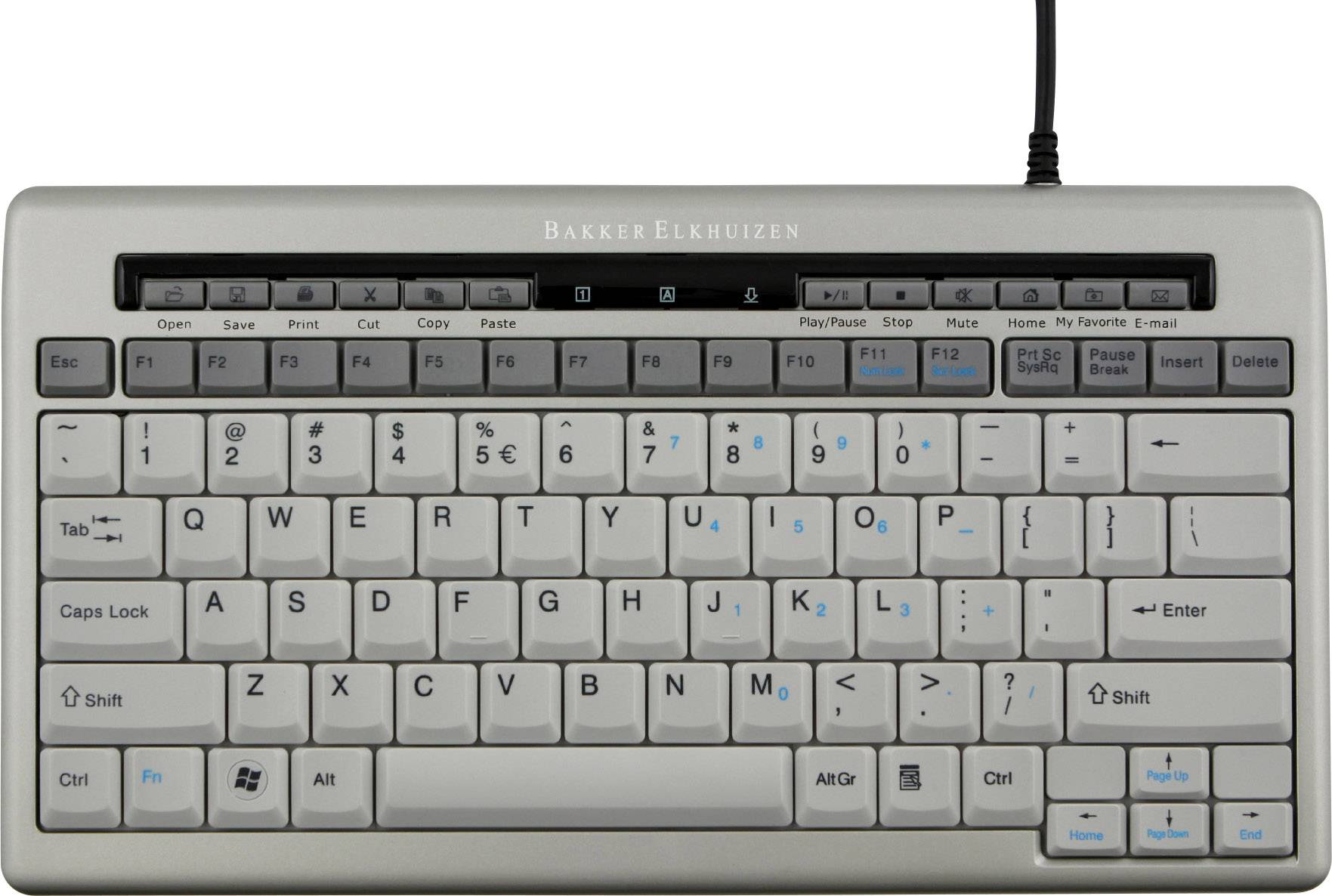 Bakker Elkhuizen S-board 840 - Tastatur - USB-0