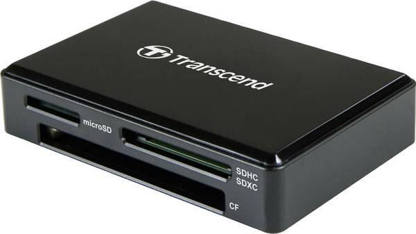 Transcend TS-RDC8K2 Externer Speicherkartenleser  USB-C® (USB 3.1 Gen 1) Schwarz