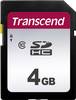 Transcend Premium 300S SDHC-Karte 4 GB Class 10, UHS-I, UHS-Class 1