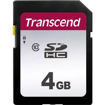'Transcend SDHC-Speicherkarte, 4 GB Kapazität, Klasse 10, für digitale Kameras und andere Geräte geeignet.'