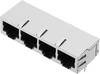 encitech RJJS-88-442-E9H-002 RJ45 Steckverbinder 3259-0010-06 Buchse, Einbau horizontal Polzahl Sensoren 8P8C Metall 1 St.