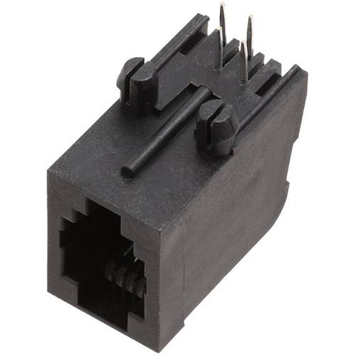 encitech RJJU-44-144-E7V-011 RJ10 Steckverbinder 3257-0011-04 Buchse, Einbau horizontal Polzahl Sensoren 4P4C Schwarz 1 ...