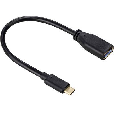 Hama USB 2.0 Adapter [1x USB-C® Stecker - 1x USB 2.0 Buchse A]  