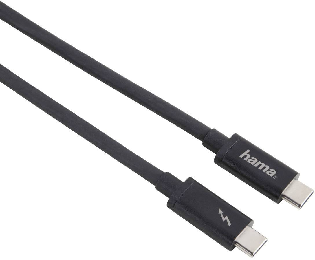 Hama - Thunderbolt-Kabel - USB-C (M) bis USB-C (M)-2