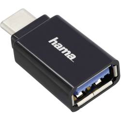 Image of Hama USB 3.2 Gen 1 (USB 3.0) Adapter [1x USB-C™ Stecker - 1x USB 3.2 Gen 1 Buchse A (USB 3.0)]