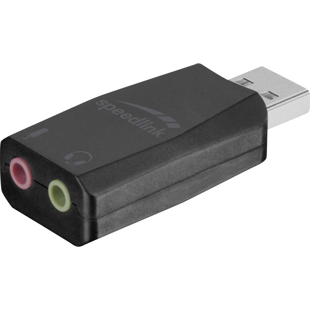 SPEEDLINK Speedlink, VIGO USB Sound Card (Zwart) (SL-8850-BK-01)